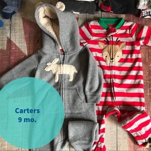 Carter’s Fleece One-Piece pajamas/jumpsuit